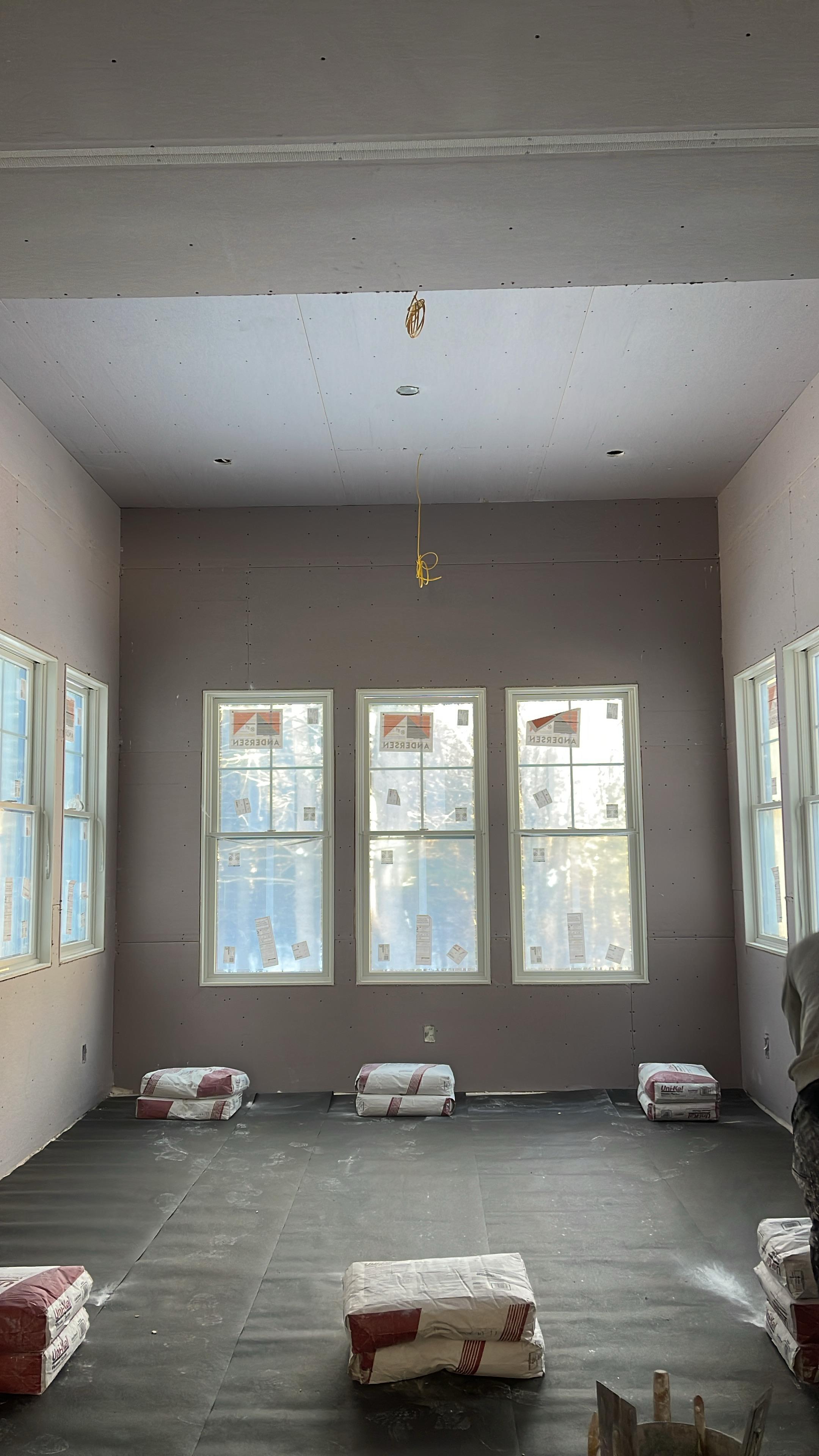 Curved Stairwell Installation